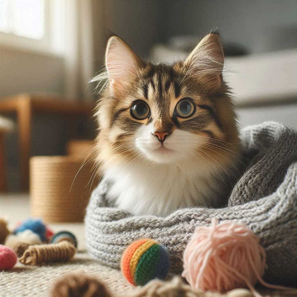 New Environment Adaptation Stress in Cats