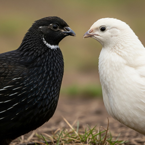 Black and White Edition Quail hatching eggs by Quailz.com by Undique LLC