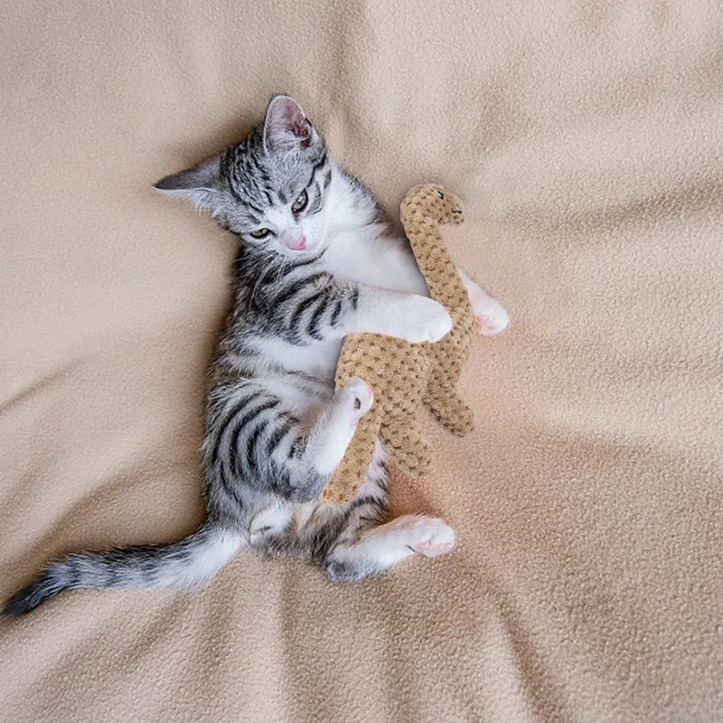 Plush Dinosaur Toy Cute Cat Toys For Kitten