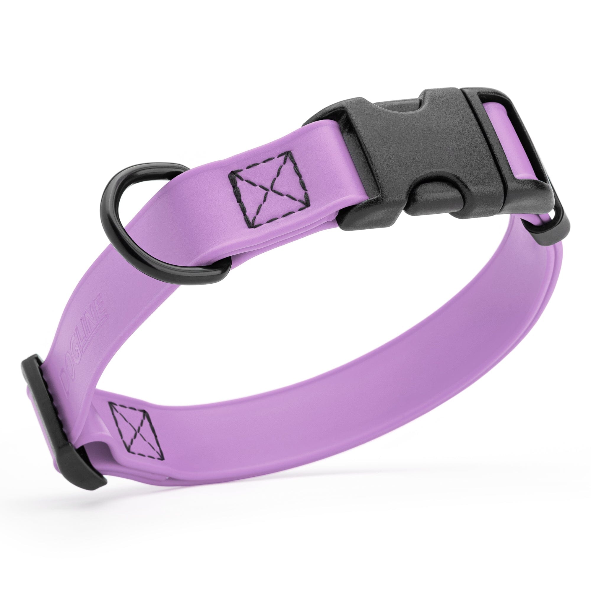 Dogline Biothane Waterproof Dog Collar with Quick Release Buckle by Dogline