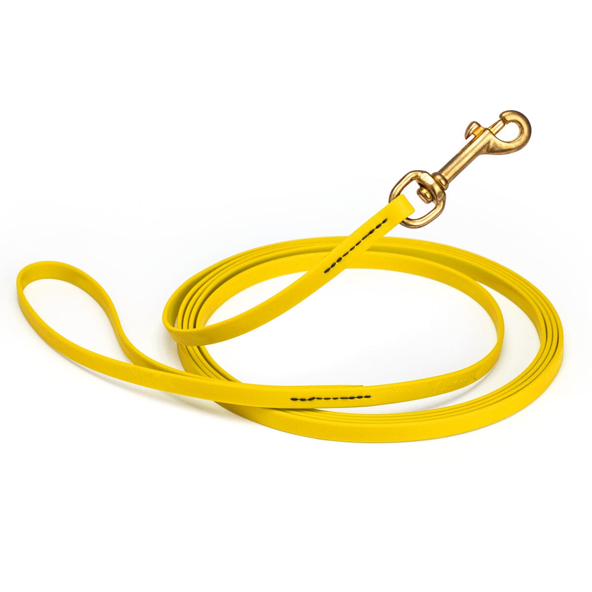 Viper Biothane Long Line 15 ft Lead with Brass Hardware by Dogline