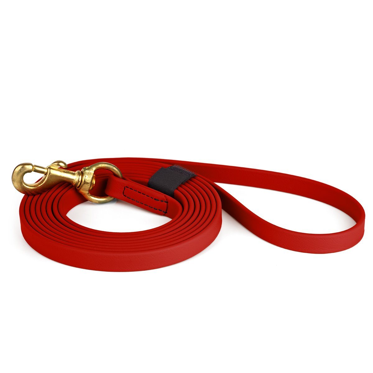 Viper Biothane Long Line 15 ft Lead with Brass Hardware by Dogline