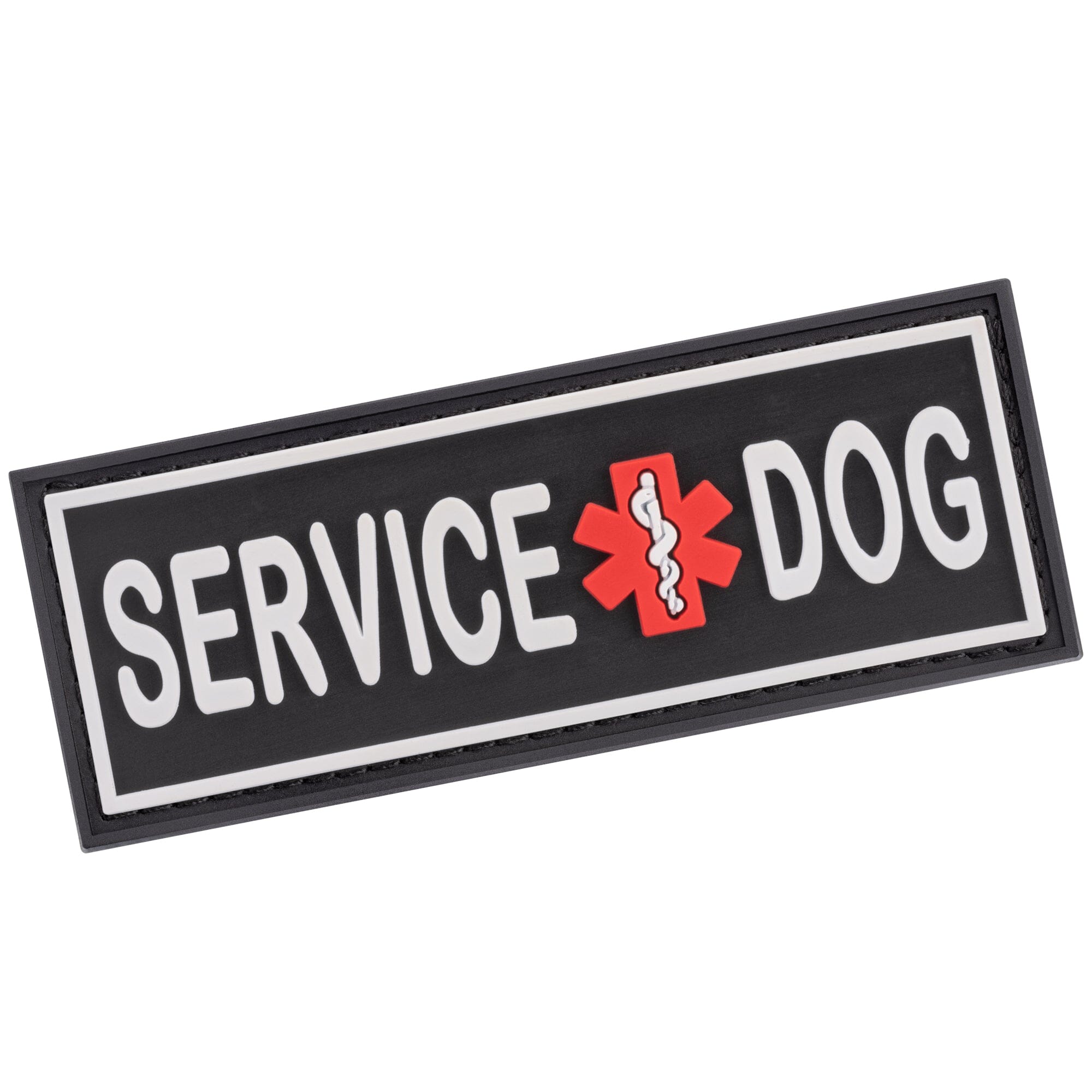 Dogline Service Dog 3D Rubber Patches by Dogline