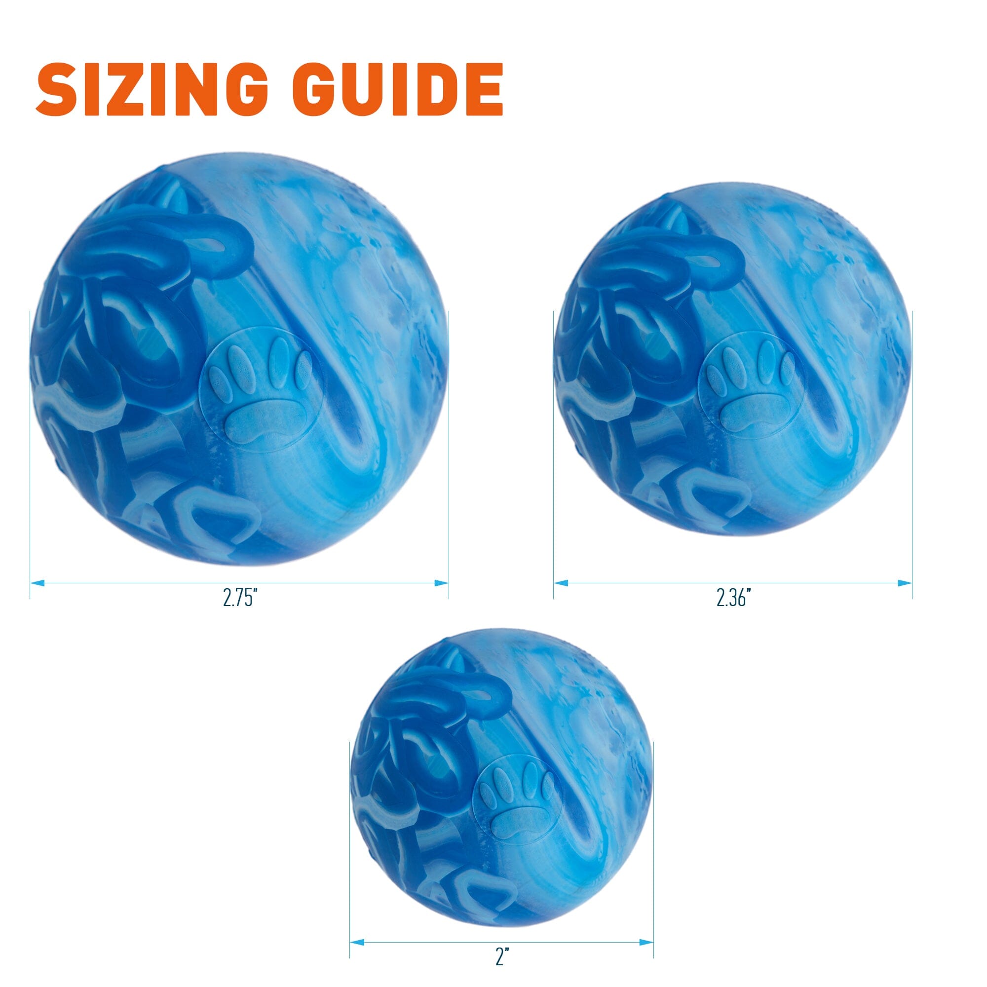 Rubber Euro Ball by Dogline