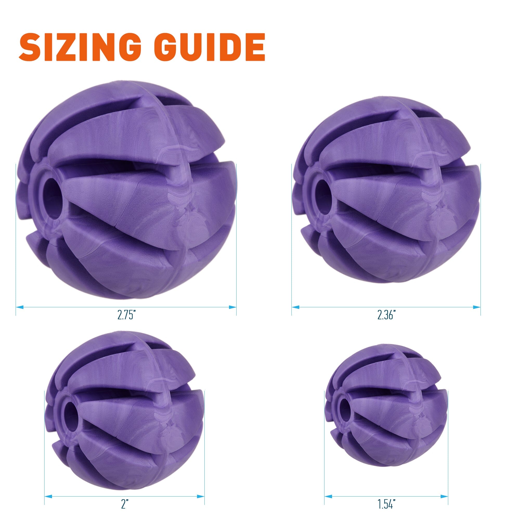 Rubber Spiral Ball by Dogline