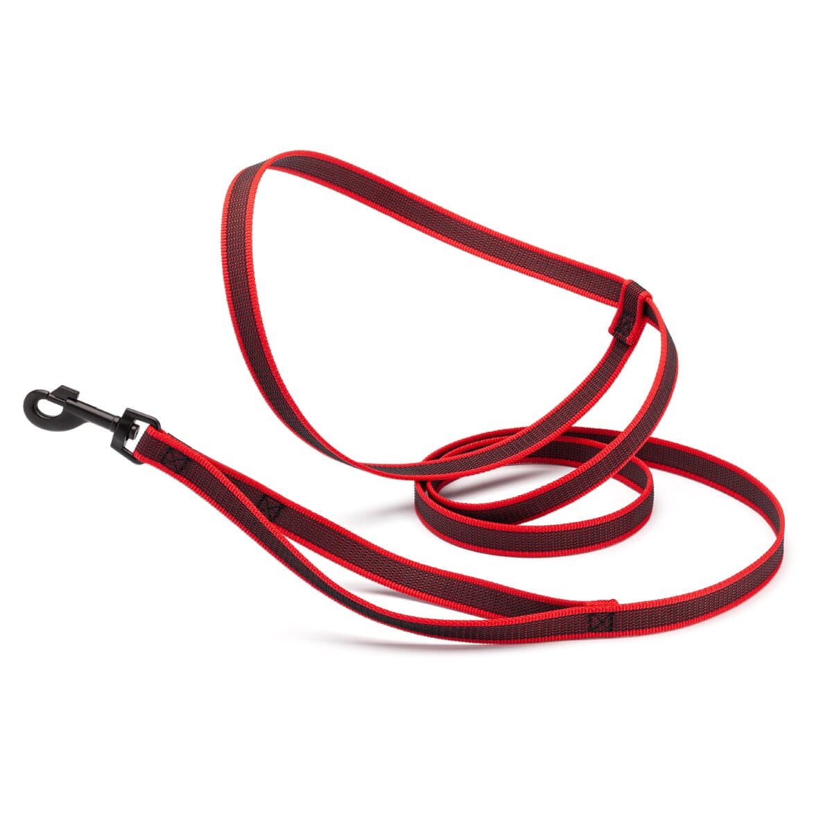 Rubber Infused Nylon Multifunctional Dog Leash for Walking and Running Hands Free by Dogline
