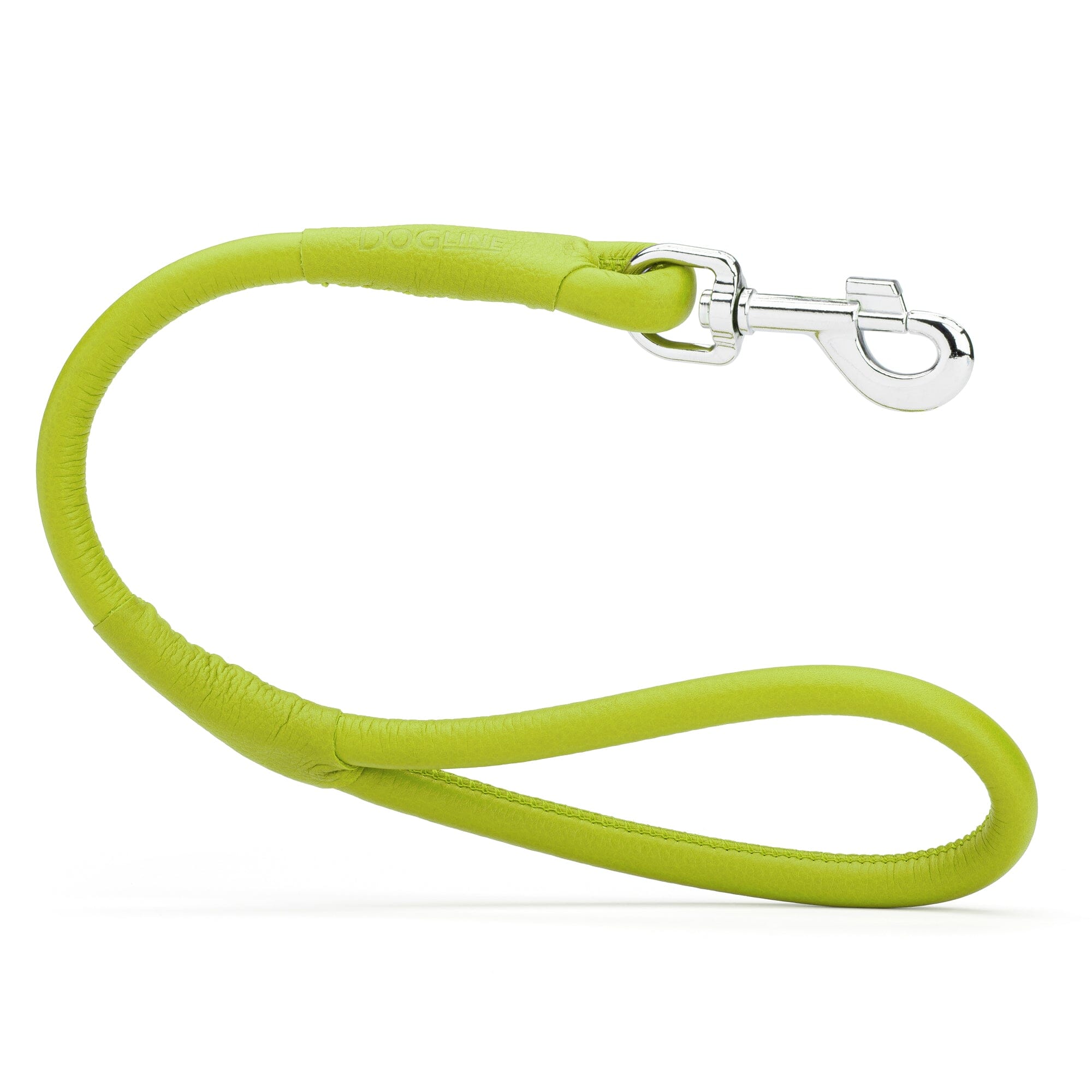 Soft Leather Round Traffic Lead by Dogline