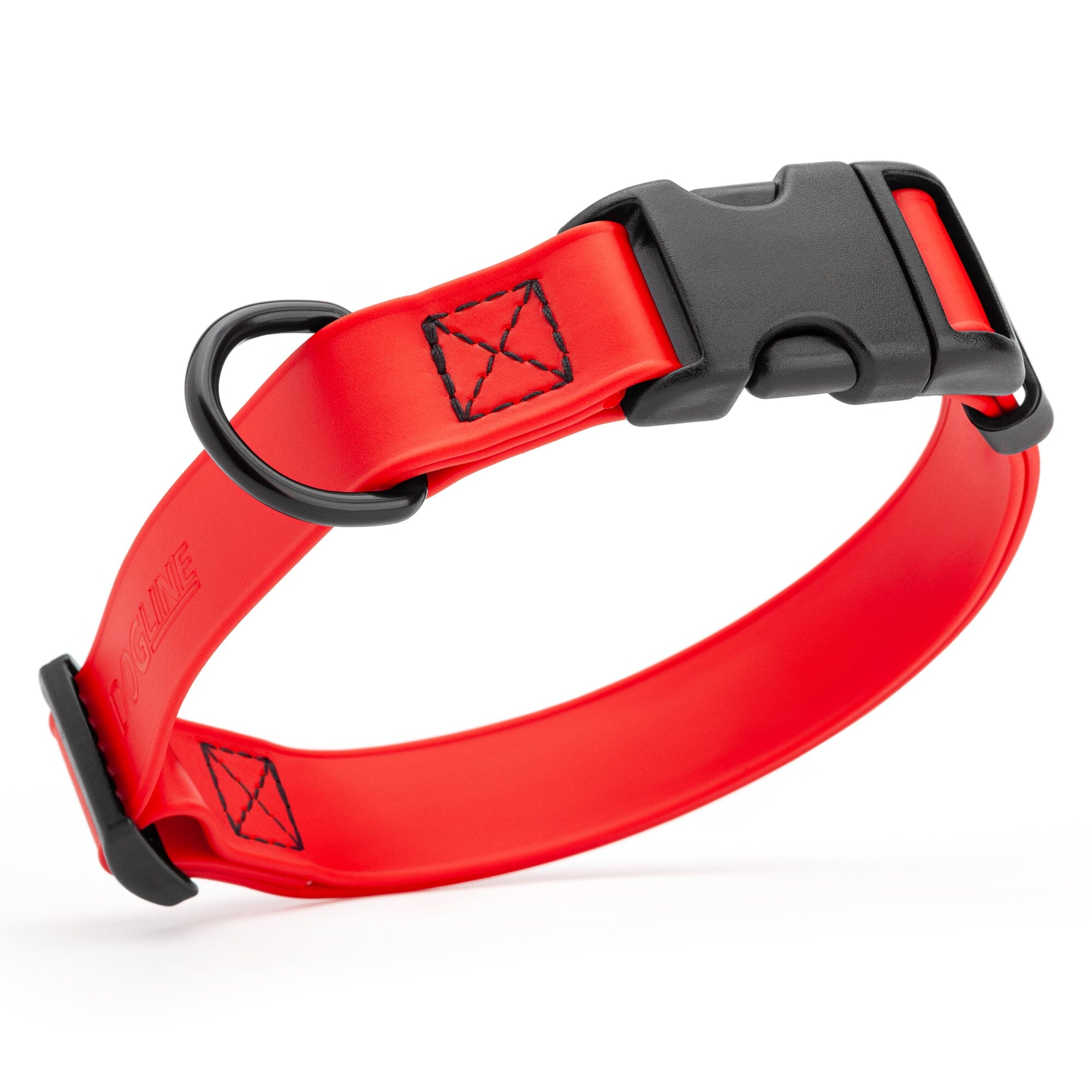 Dogline Biothane Waterproof Dog Collar with Quick Release Buckle by Dogline