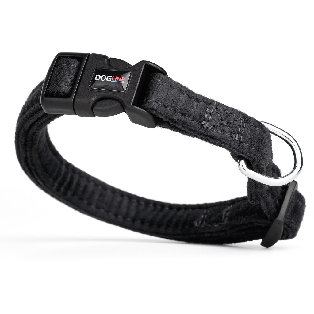 Comfort Microfiber Flat Dog Collar by Dogline