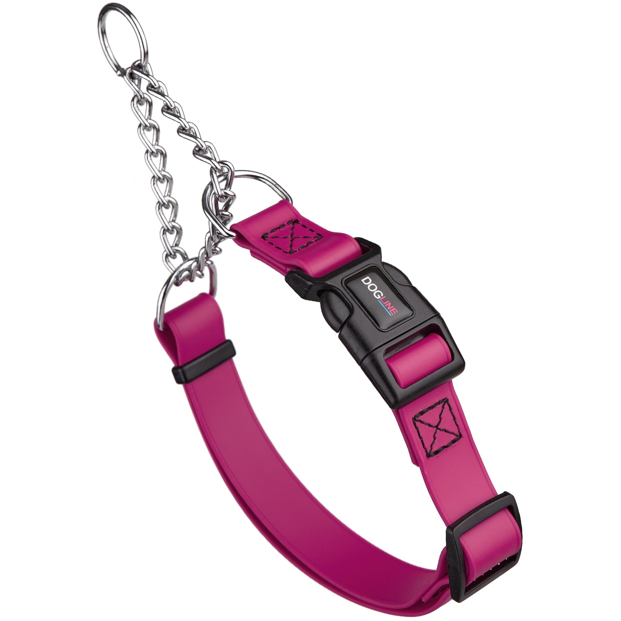 Biothane Adjustable Martingale Collar with Quick Release Buckle by Dogline