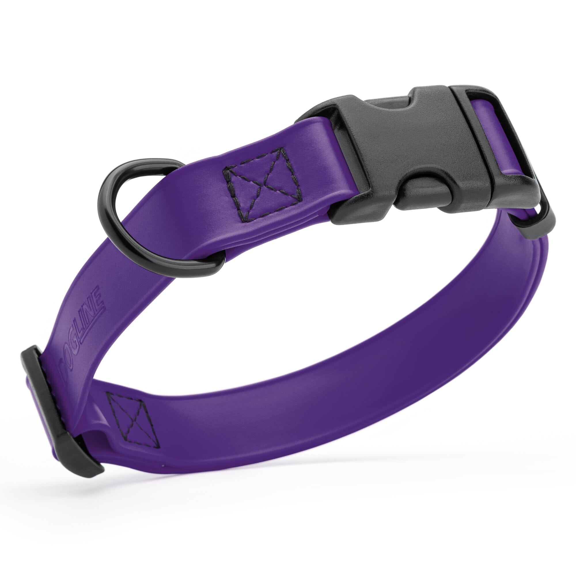 Dogline Biothane Waterproof Dog Collar with Quick Release Buckle by Dogline