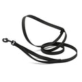 Rubber Infused Nylon Multifunctional Dog Leash for Walking and Running Hands Free by Dogline