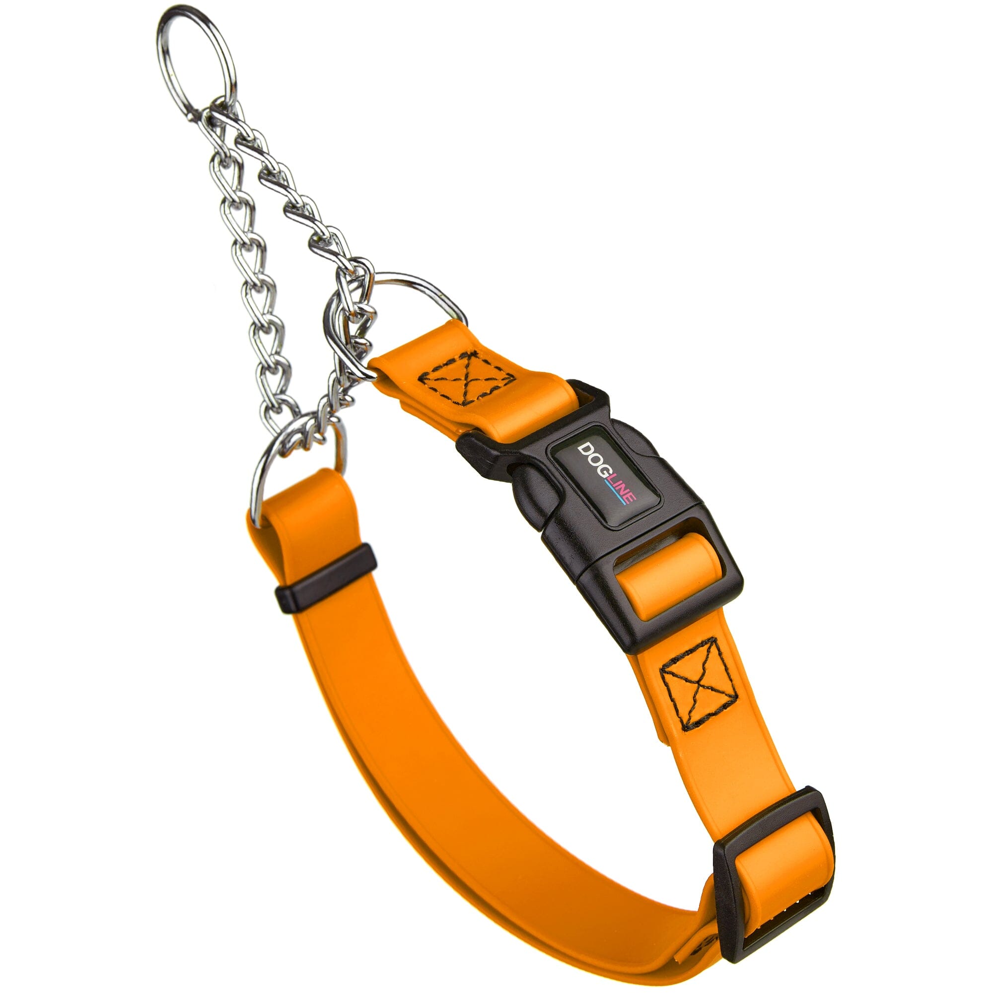 Biothane Adjustable Martingale Collar with Quick Release Buckle by Dogline
