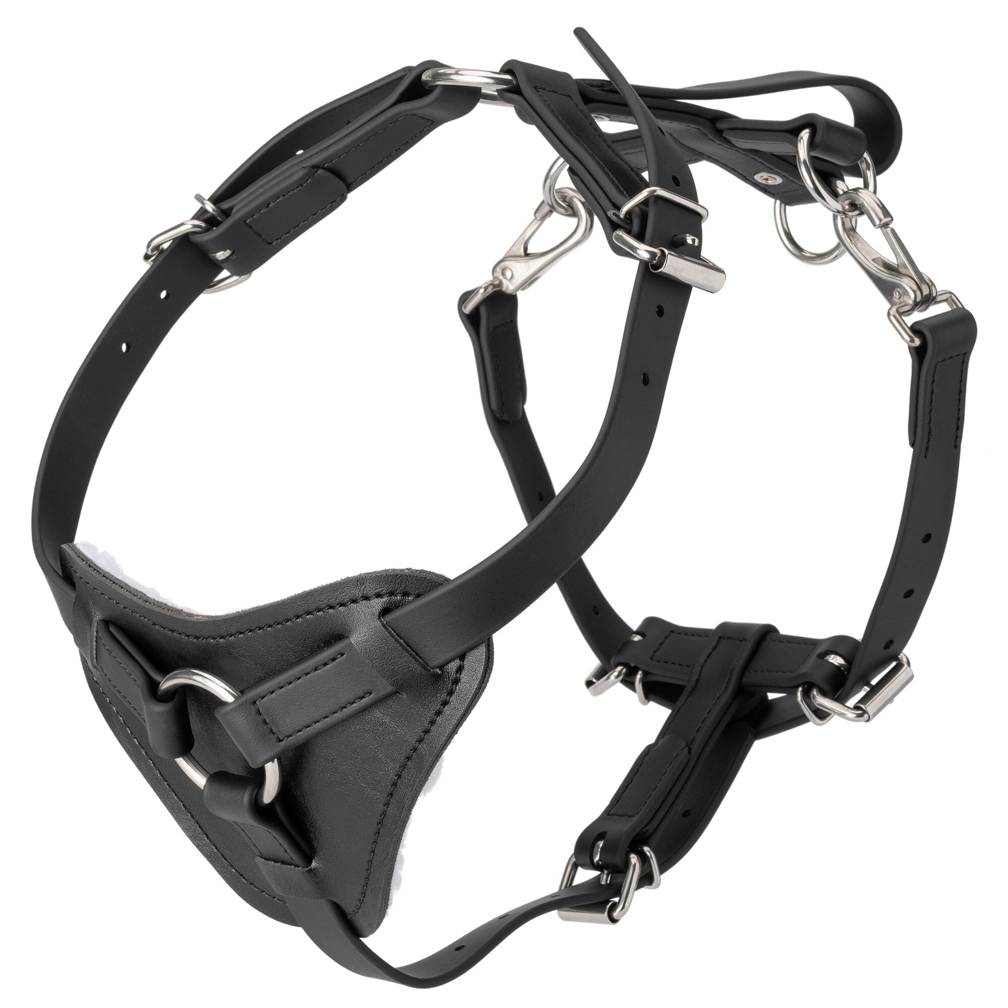 Viper Surge Biothane Working Dog Harness - Stainless Steel Hardware by Dogline