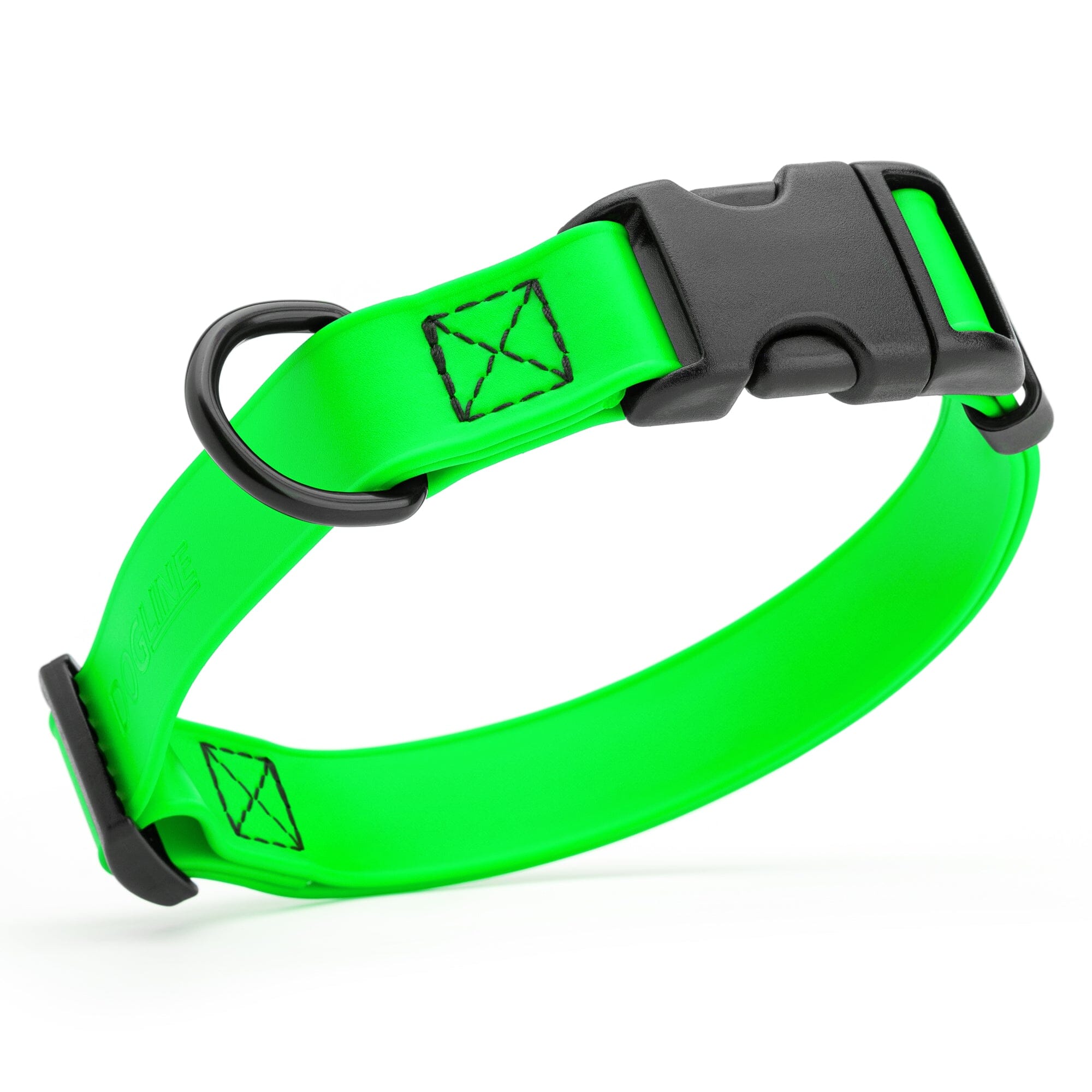 Dogline Biothane Waterproof Dog Collar with Quick Release Buckle by Dogline