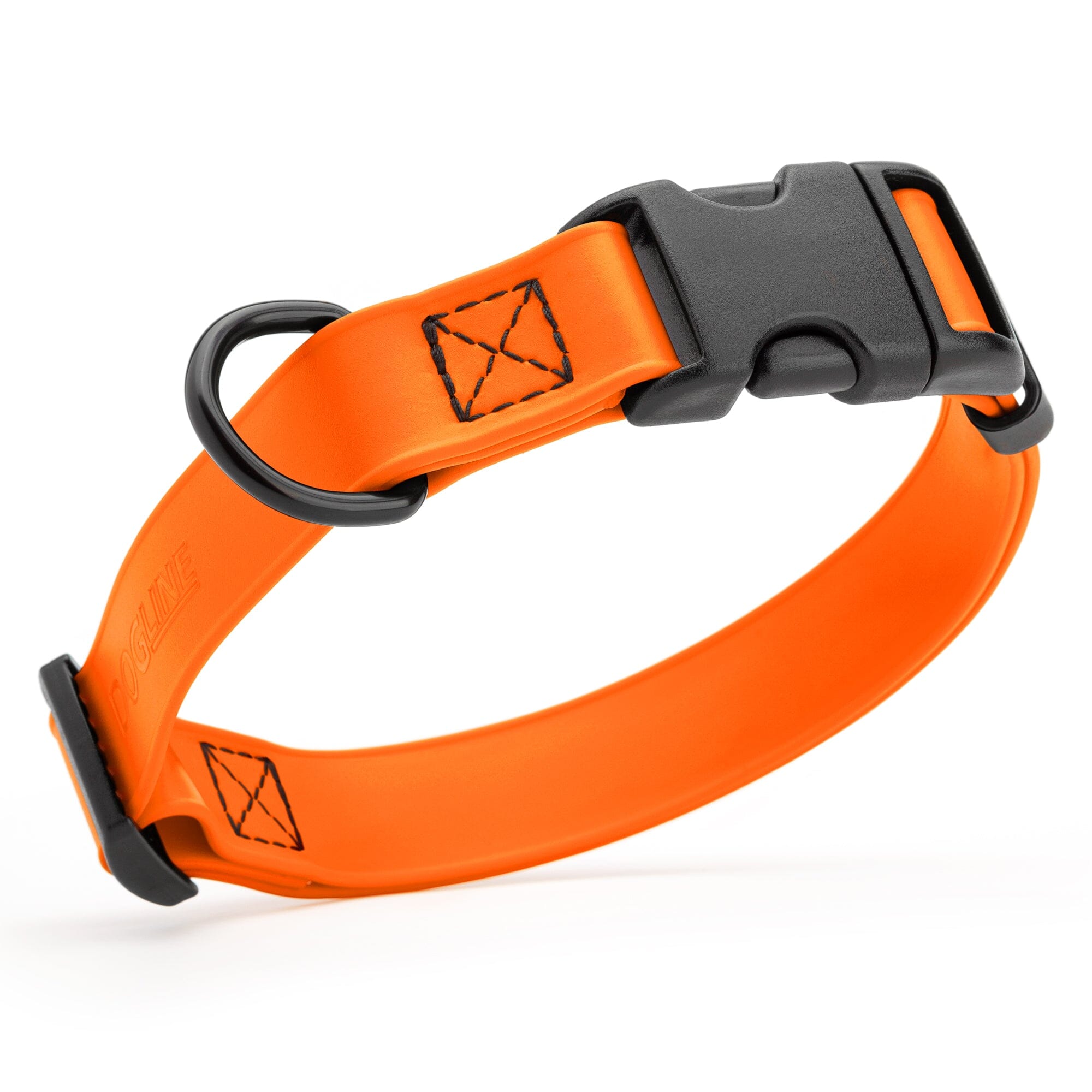 Dogline Biothane Waterproof Dog Collar with Quick Release Buckle by Dogline