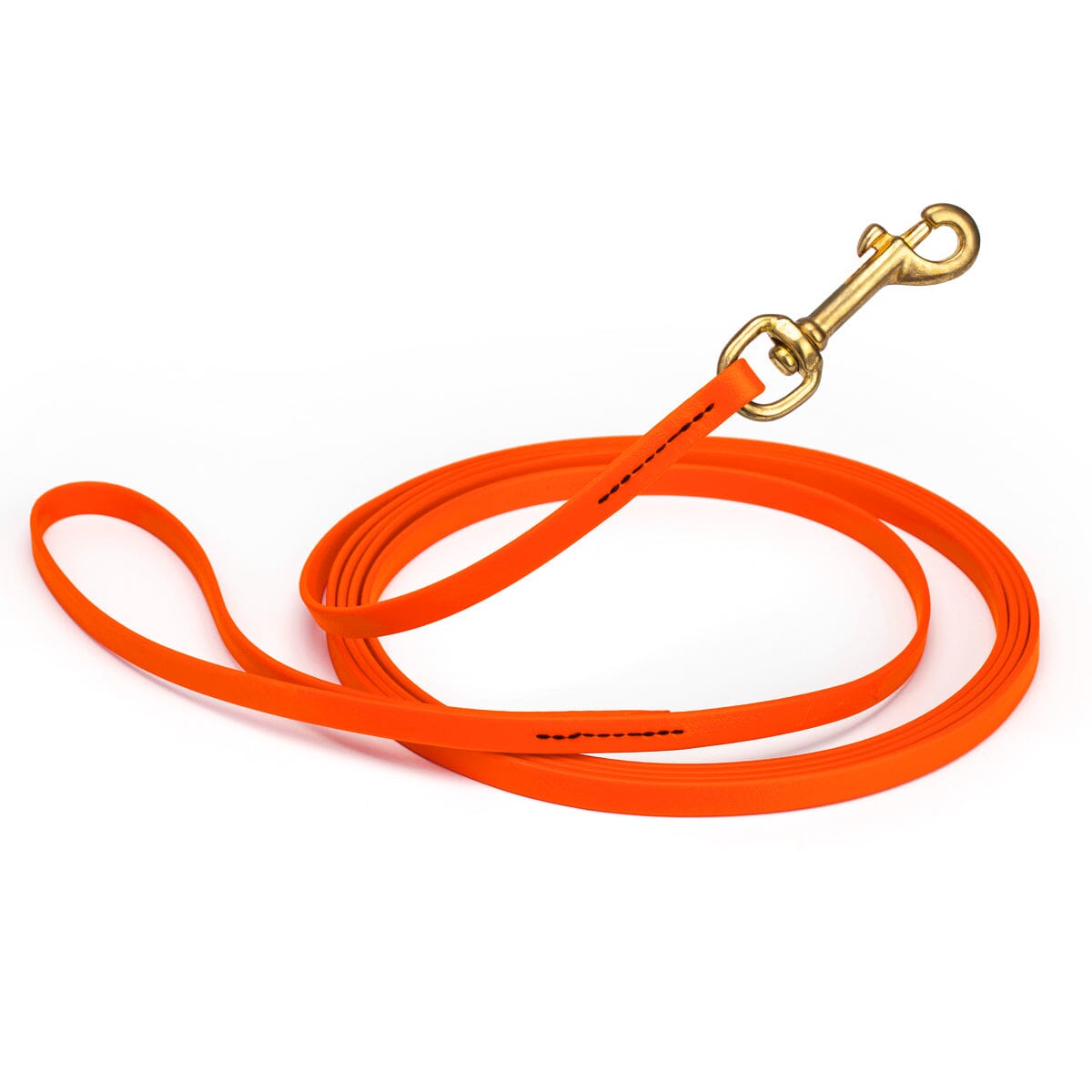 Viper Biothane Long Line 15 ft Lead with Brass Hardware by Dogline