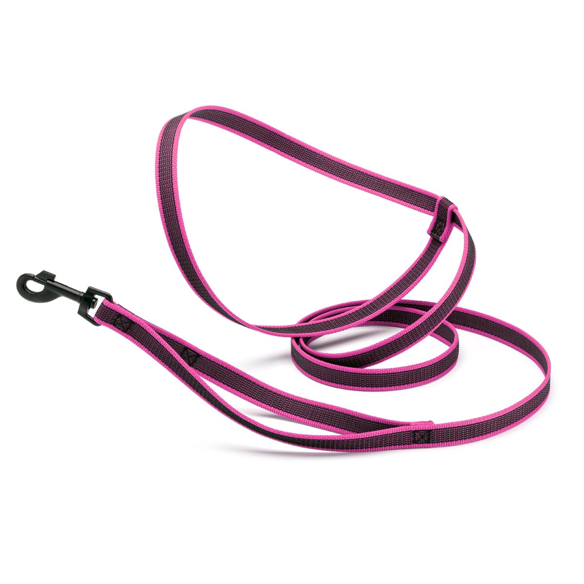 Rubber Infused Nylon Multifunctional Dog Leash for Walking and Running Hands Free by Dogline