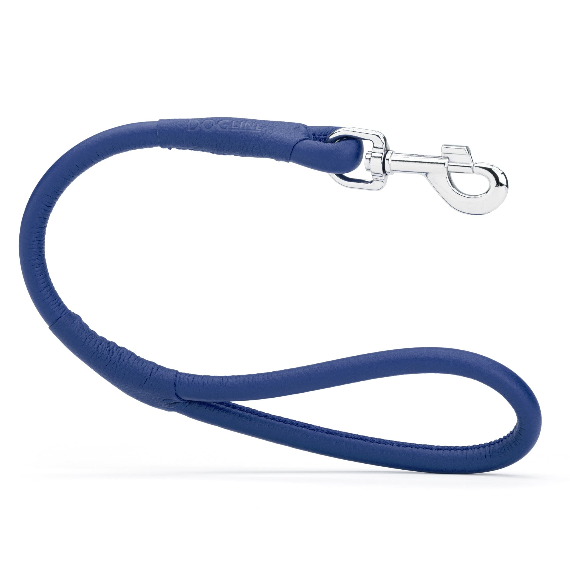 Soft Leather Round Traffic Lead by Dogline