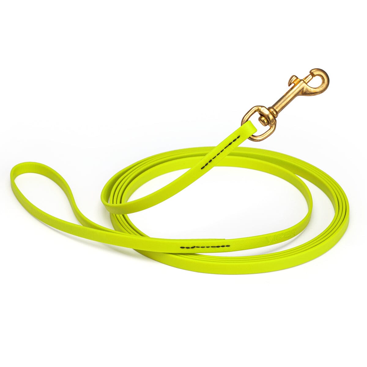 Viper Biothane Long Line 15 ft Lead with Brass Hardware by Dogline