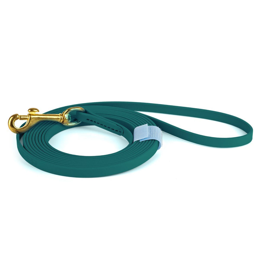 Viper Biothane Long Line 20 ft Lead with Brass Hardware by Dogline
