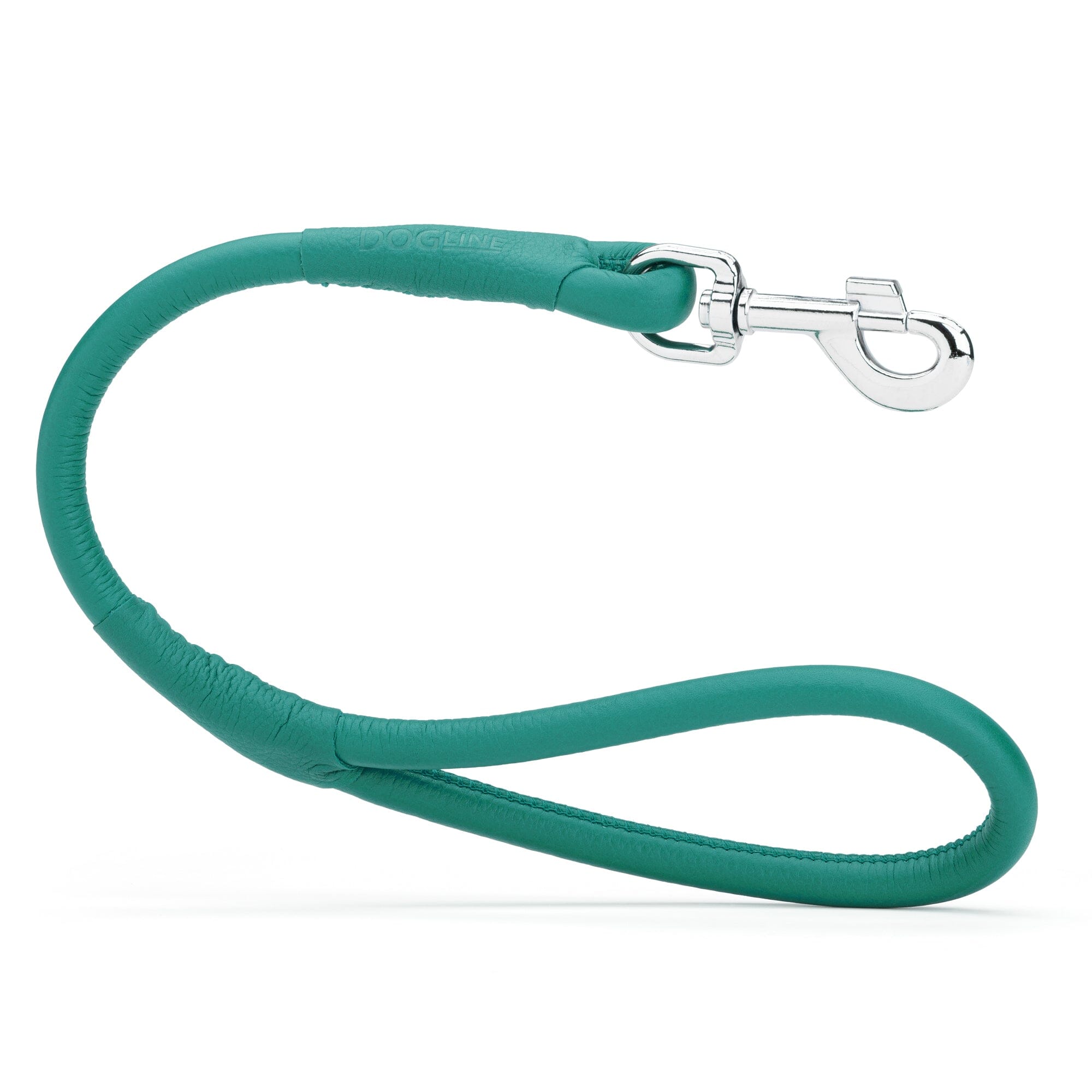 Soft Leather Round Traffic Lead by Dogline