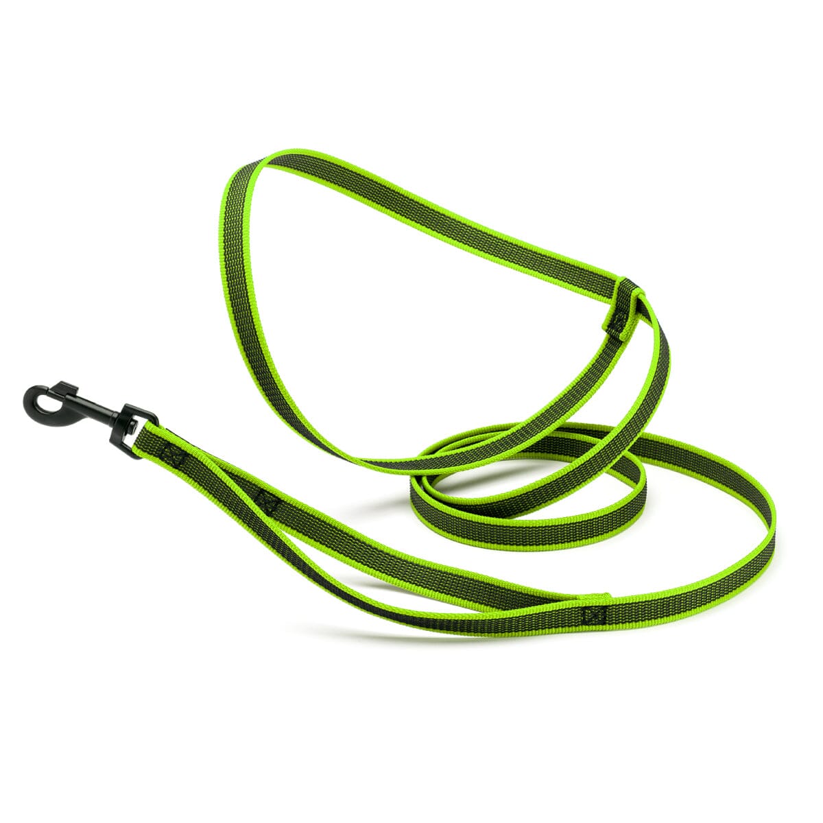 Rubber Infused Nylon Multifunctional Dog Leash for Walking and Running Hands Free by Dogline