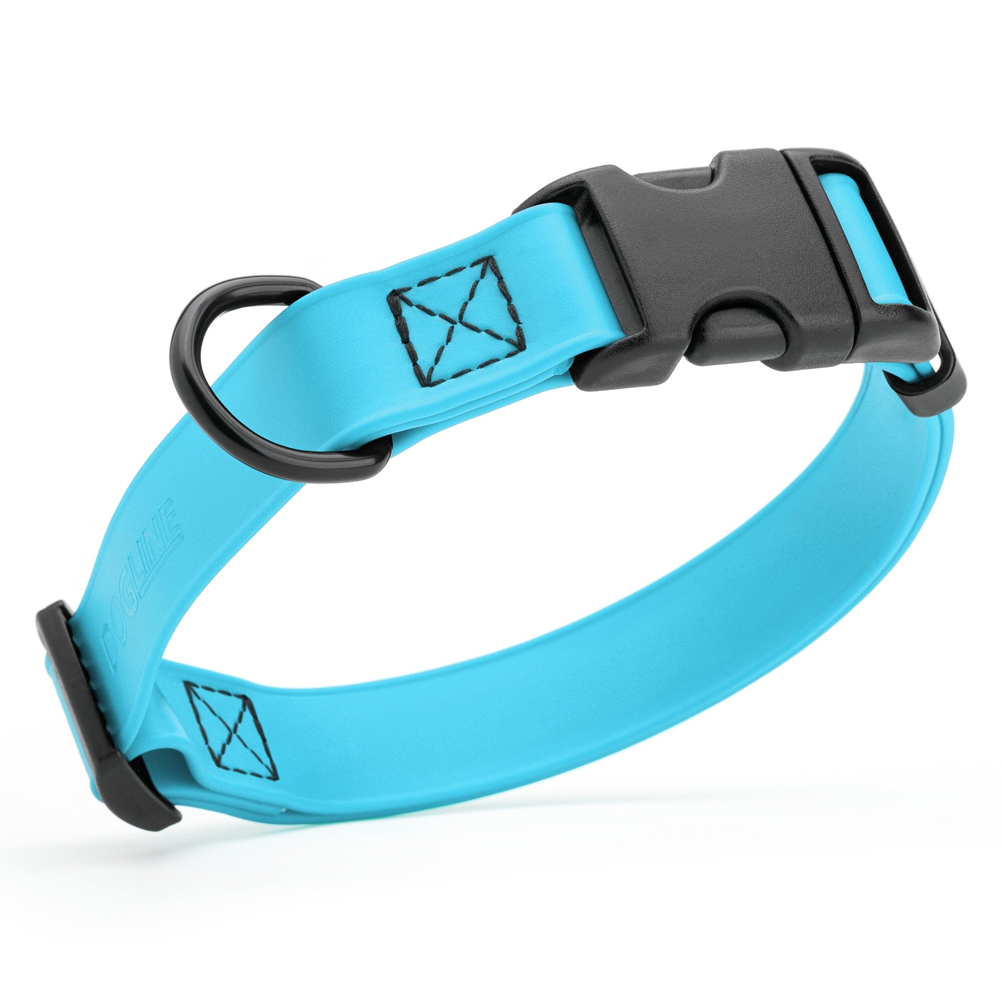 Dogline Biothane Waterproof Dog Collar with Quick Release Buckle by Dogline