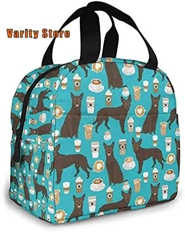Lunch Bag Cute Dogs Lunch Box Insulated Bag by Love My Pet