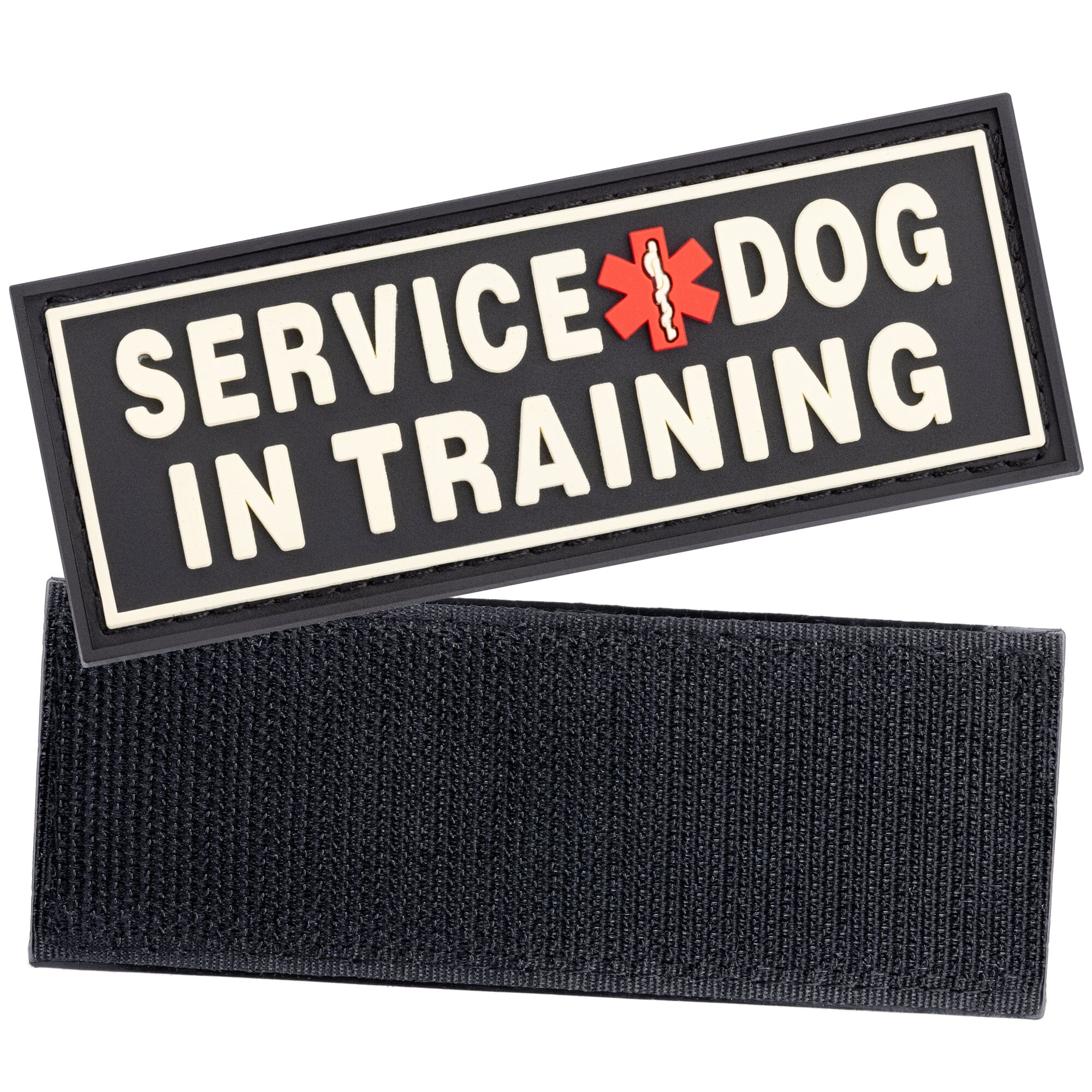 Dogline 3D Rubber Removable Patches for Dog Harness and Vest by Dogline