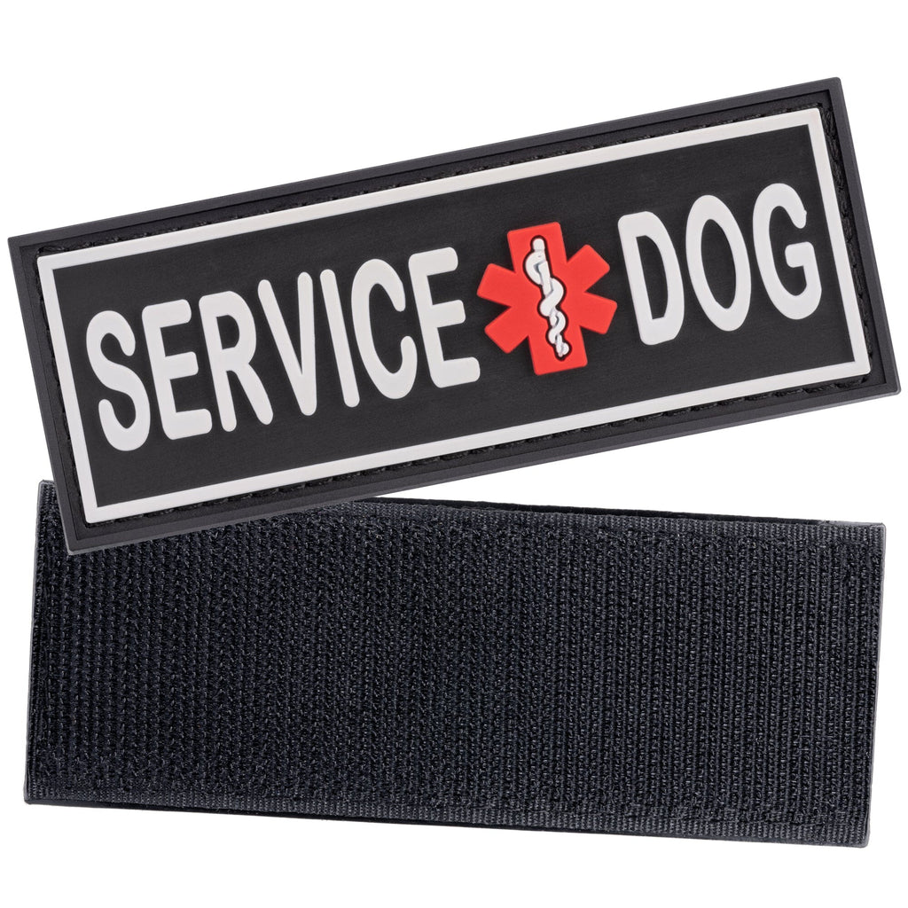 Dogline 3D Rubber Removable Patches for Dog Harness and Vest by Dogline