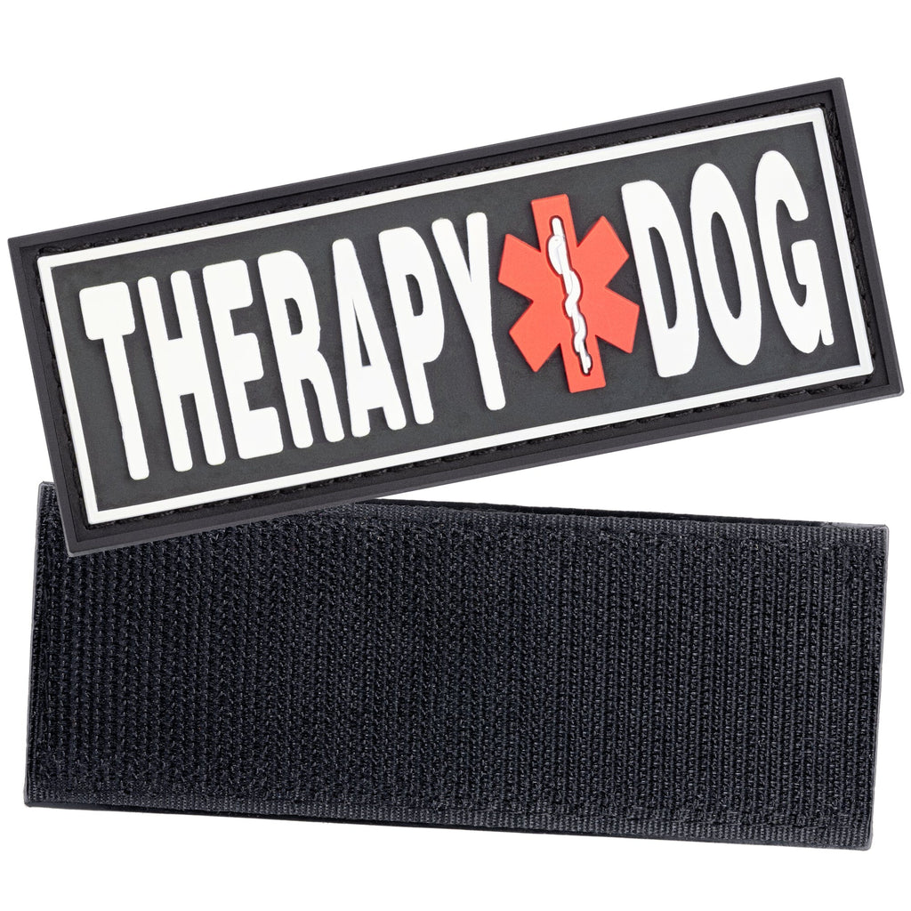 Dogline 3D Rubber Removable Patches for Dog Harness and Vest by Dogline