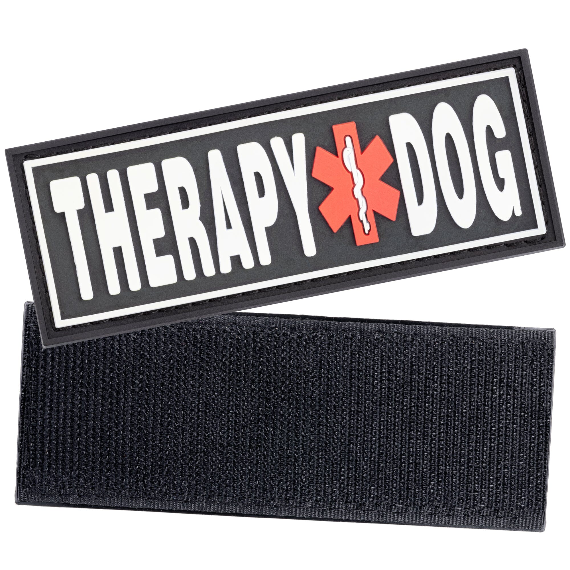 Dogline 3D Rubber Removable Patches for Dog Harness and Vest by Dogline