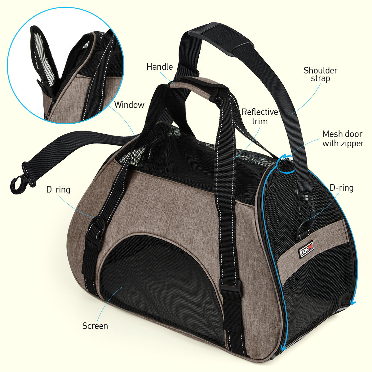 Pet Carrier Bag by Dogline