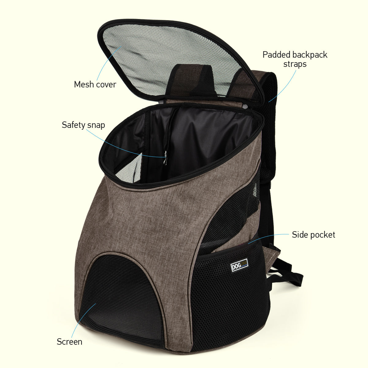 Pet Carrier Backpack by Dogline