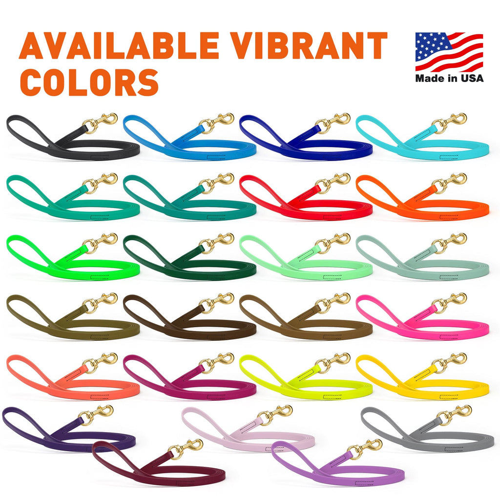Viper Biothane Long Line 33 ft Lead with Brass Hardware by Dogline