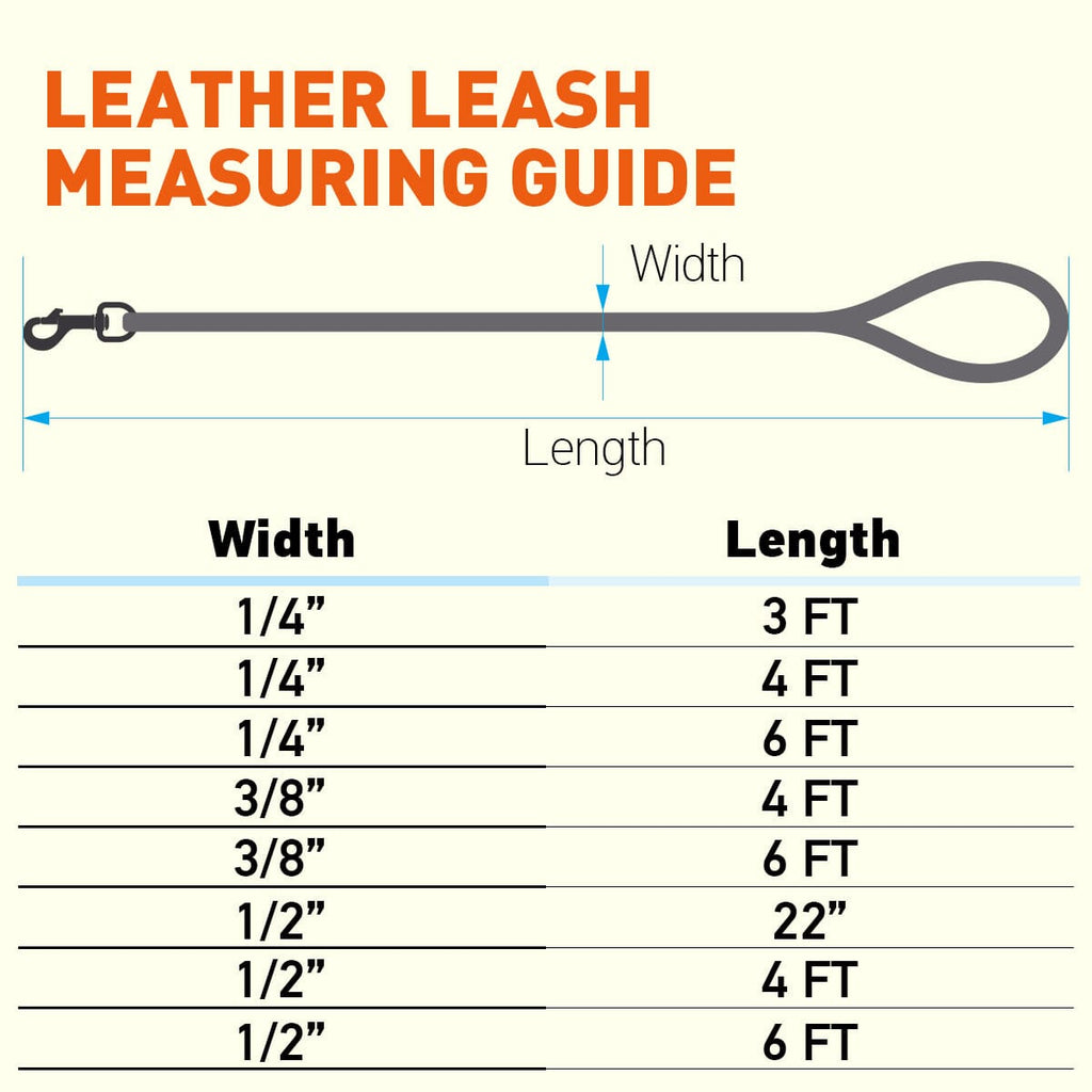 Soft Leather Round Dog Lead by Dogline