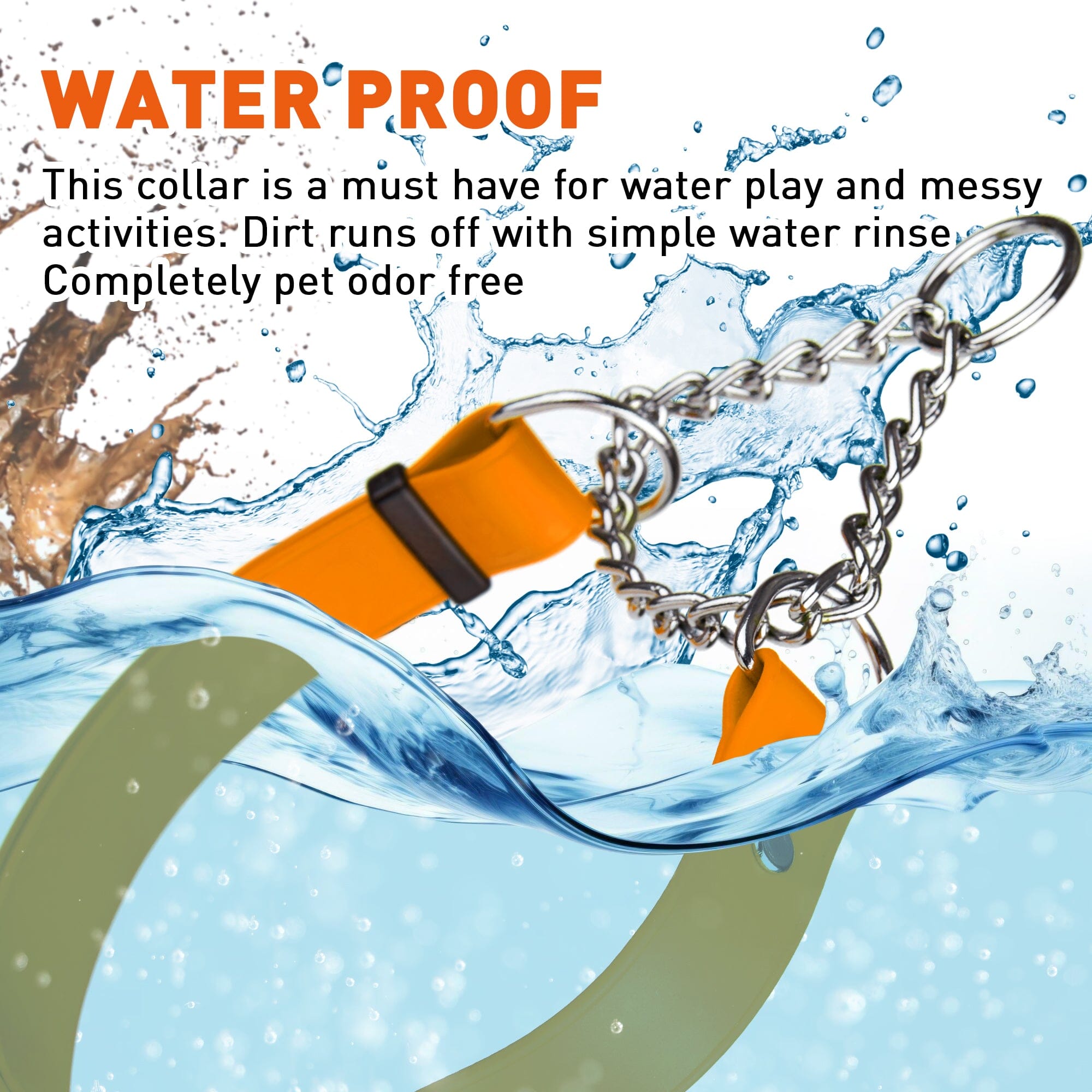 Biothane Adjustable Martingale Collar for Dogs