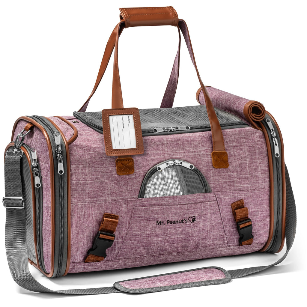 Mr. Peanut's Gold Series Standard Size Airline Compliant Pet Carrier by Mr. Peanut's Pet Carriers