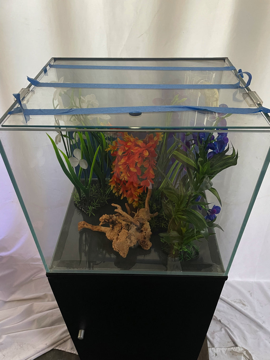 ULTRA CLEAR GLASS - 18 gallon cube fish tank aquarium full setup w/ filtration by Northeast Aquariums LLC
