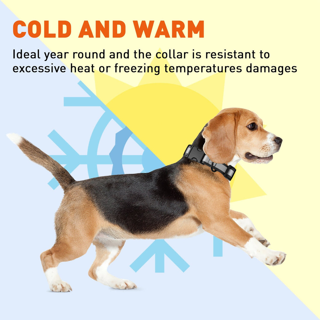 Dogline Biothane Reflective Dog Collar with Quick Release Buckle by Dogline