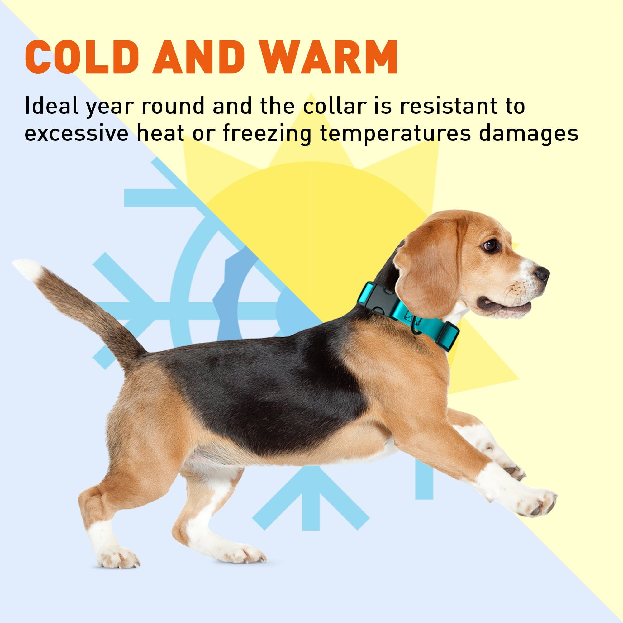 Dogline Biothane Waterproof Dog Collar with Quick Release Buckle by Dogline