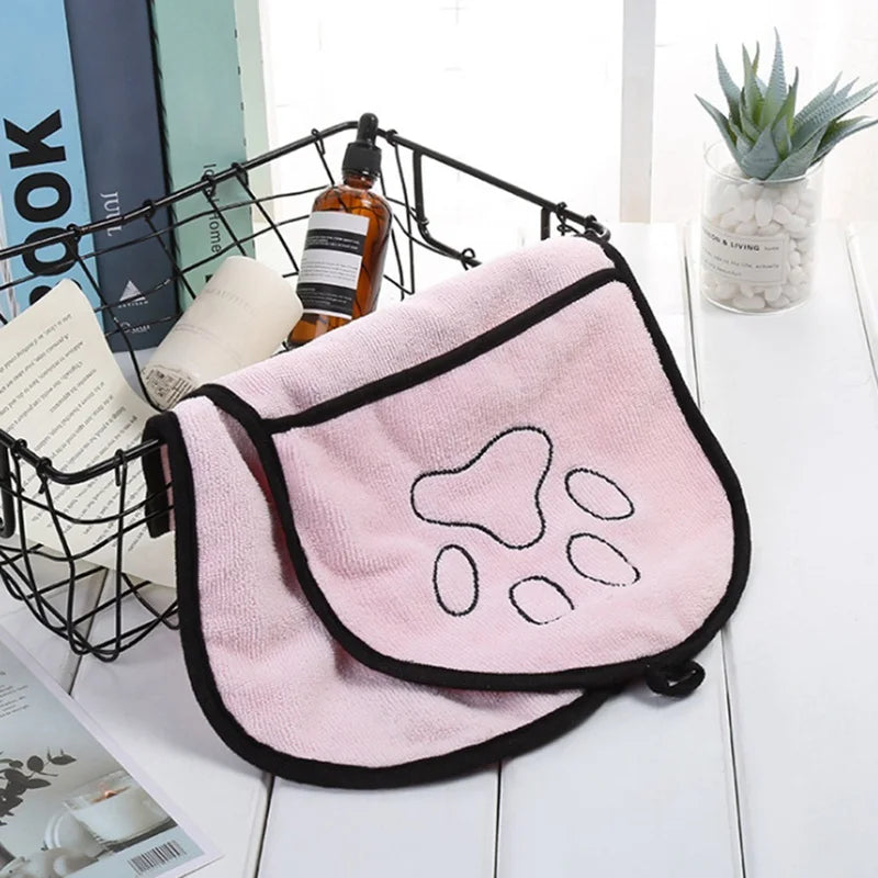 Pet Dog Bath Towel, Microfiber Ultra-Absorbent