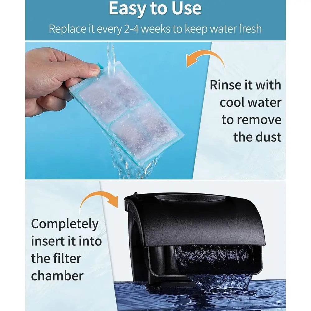 Fish Tank Filter Carbon Filters for Top Fin by Love My Pet