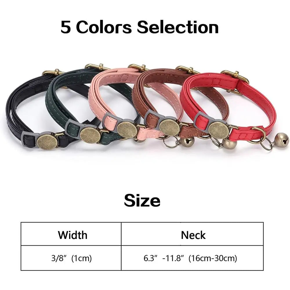 Fashion PU Leather Pet Collar by Love My Pet
