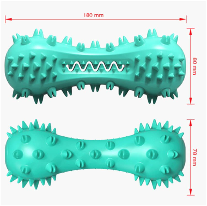 Pet Dog Cleaning Chew Toys For Aggressive Dogs Rubber Molar Stick Dog Oral Teeth by Love My Pet