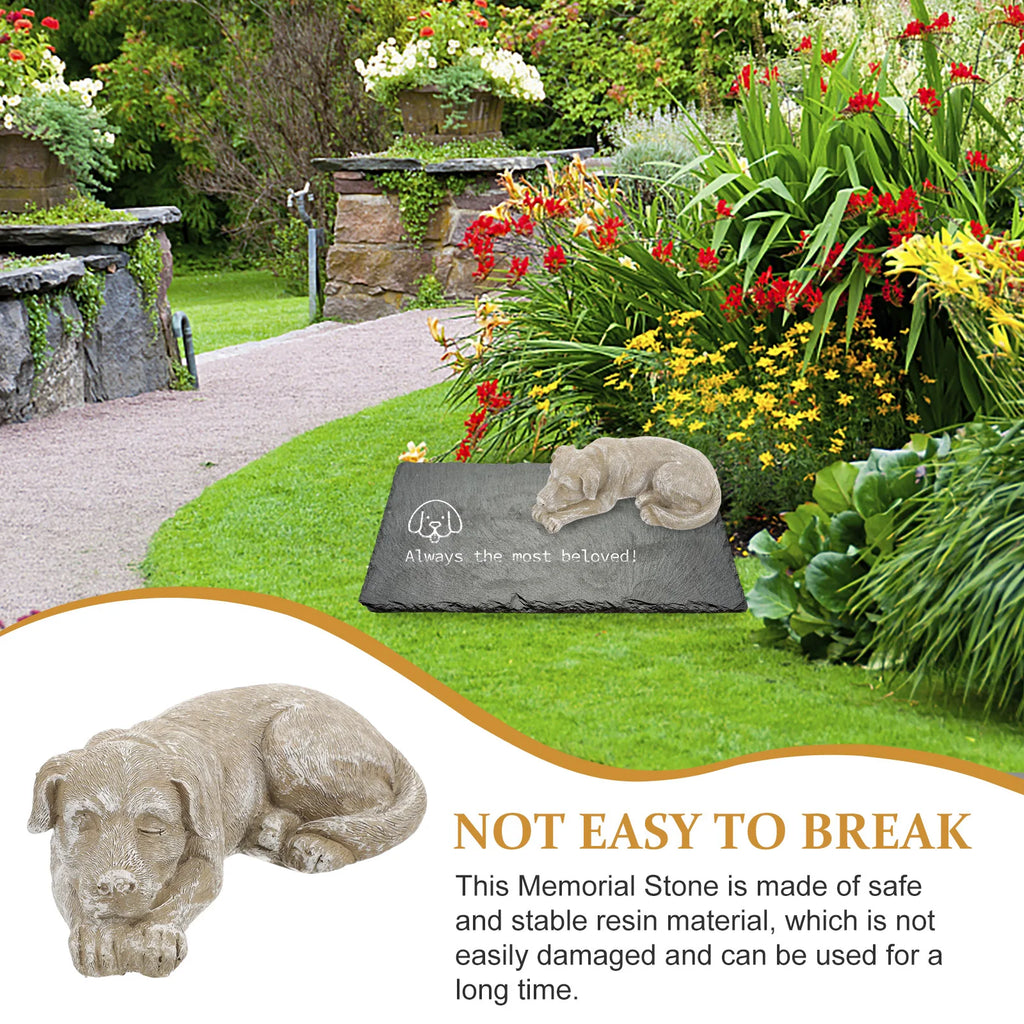 Garden Pet Memorial Tombstone Decorative Markers by Love My Pet