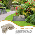 Garden Pet Memorial Tombstone Decorative Markers by Love My Pet