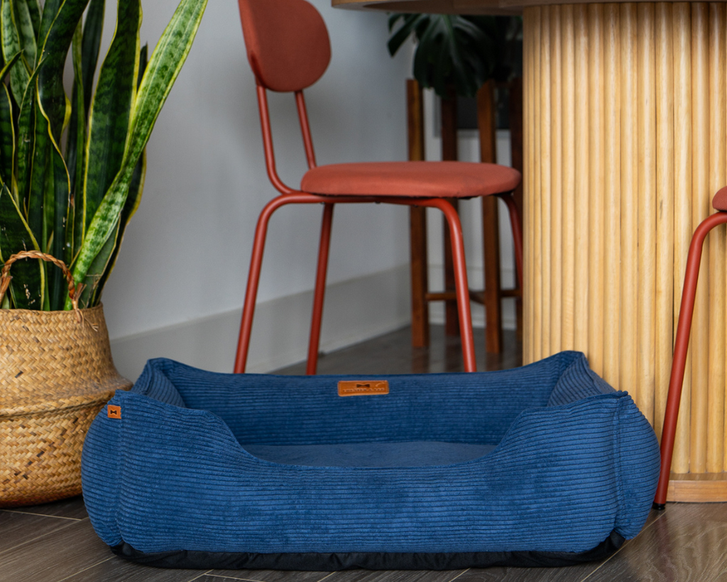 Chester & Lee | Fancy Corduroy Sleeper Dog Bed by Chester & Lee