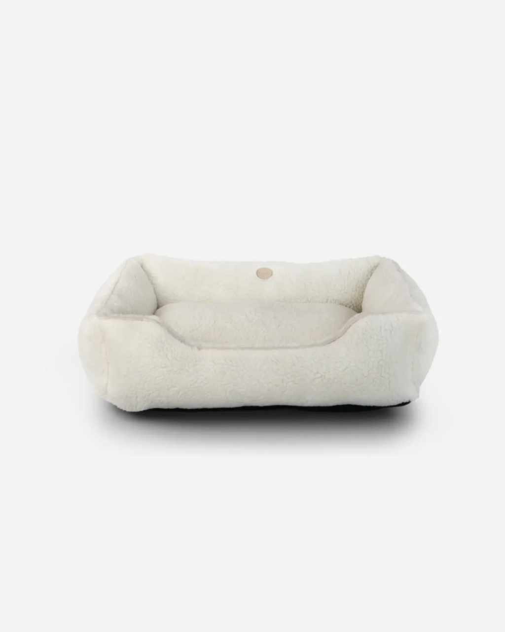 Chester & Lee | Furry Sleeper Dog Bed Beige by Chester & Lee